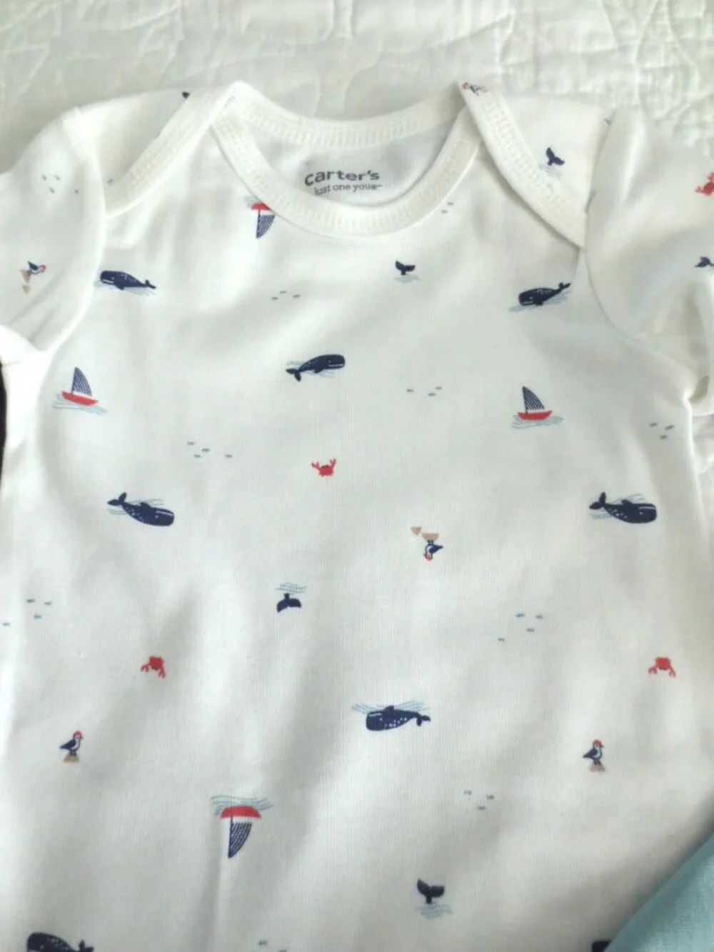 Carter's 3 Piece Nautical Boy's 9M Bodysuits